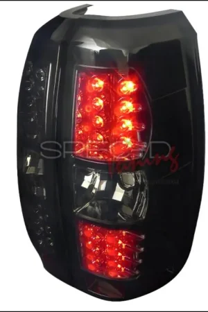 Hassle-Free Returns Chevrolet Avalanche Spec-D LED Taillights - Smoked Lens - LT-AVA07GLED-TM
