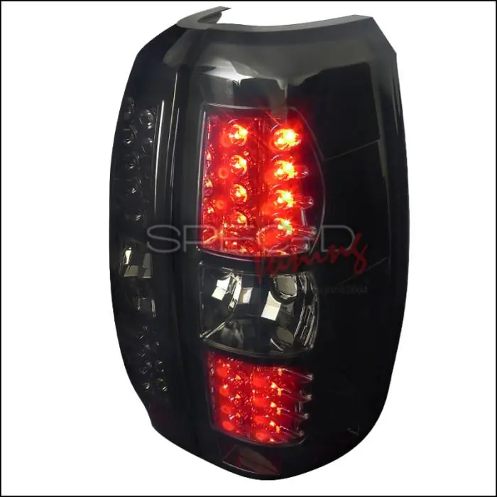 Hassle-Free Returns Chevrolet Avalanche Spec-D LED Taillights - Smoked Lens - LT-AVA07GLED-TM