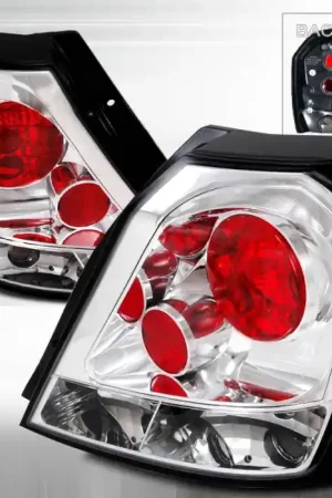 Chevrolet Aveo Spec-D Altezza Taillights - Chrome - LT-AVE04-TM Top Pick