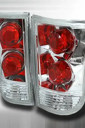 Fan Favorite Chevrolet Blazer Spec-D Altezza Taillights - Chrome - LT-BLZ95-KS