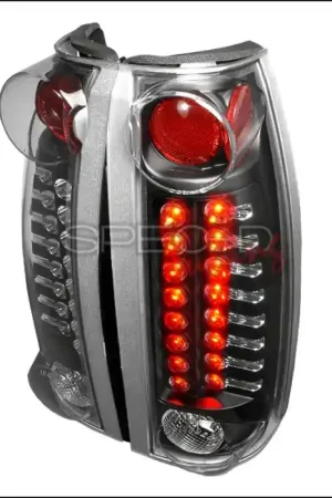 Last Chance Cadillac Escalade Spec-D LED Taillights - Black - LT-C1088JMLED-TM