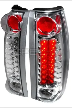 Bargain Cadillac Escalade Spec-D LED Taillights - Chrome - LT-C1088CLED-TM
