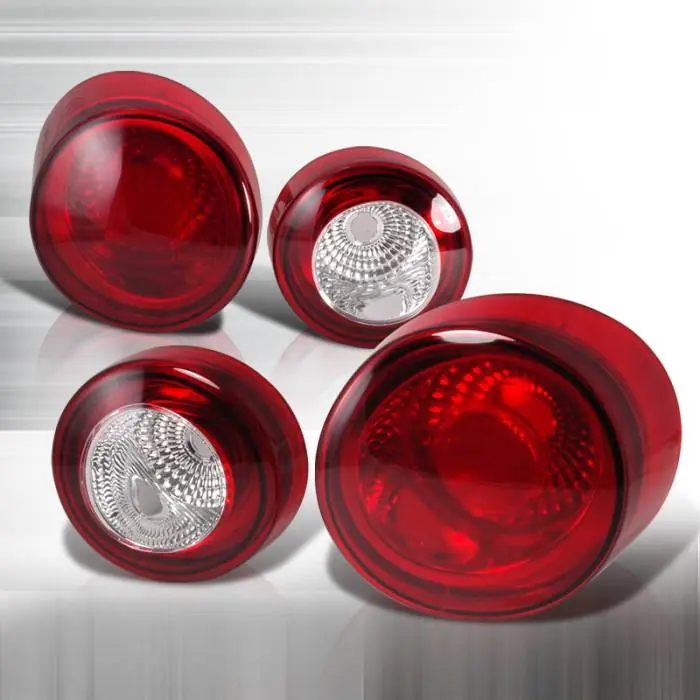 Chevrolet Cobalt 2DR Spec-D Altezza Taillights - Chrome - LT-COB052-TM Same Day Shipping