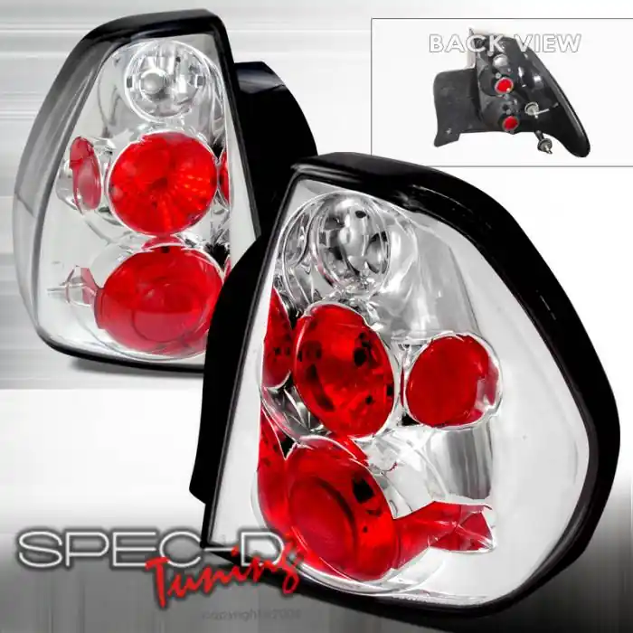 Hot Deal Chevrolet Malibu Spec-D Altezza Taillights - Chrome - LT-MBU04-TM