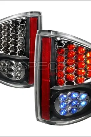 Chevrolet S10 Spec-D LED Taillights - Black - LT-S1094JMLED-WJ New Arrival
