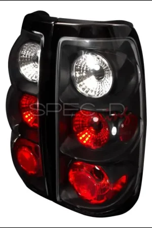 While Supplies Last Chevrolet Silverado Spec-D Altezza Taillights - Black - LT-SIV03JM-TM