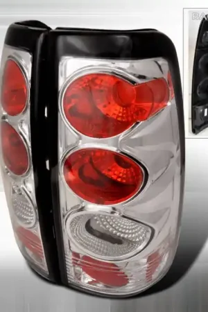 Hot Picks Chevrolet Silverado Spec-D Altezza Taillights - Chrome - LT-SIV99-KS