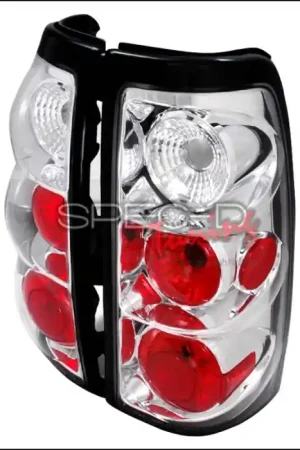 Best Choice Chevrolet Silverado Spec-D Altezza Taillights - Chrome - LT-SIV99-TM