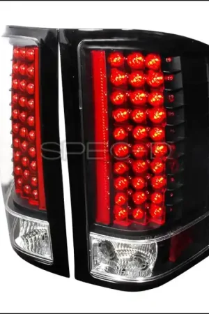 Chevrolet Silverado Spec-D LED Taillights - Black - LT-SIV07JMLED-KS Certified