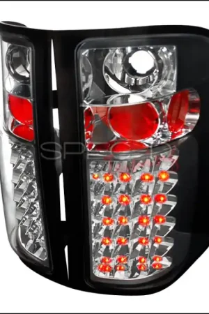 Chevrolet Silverado Spec-D LED Taillights - Black - LT-SIV07JMLED-TM Popular