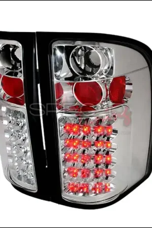 Chevrolet Silverado Spec-D LED Taillights - Chrome - LT-SIV07CLED-TM Hot Picks