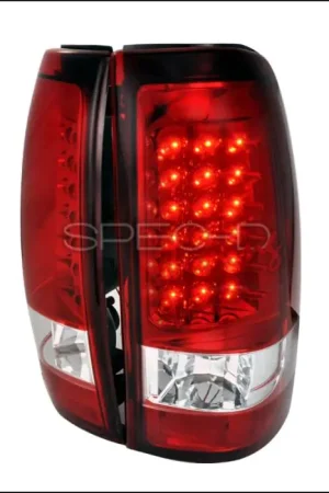 In Demand Chevrolet Silverado Spec-D LED Taillights - Red - LT-SIV03RLED-TM