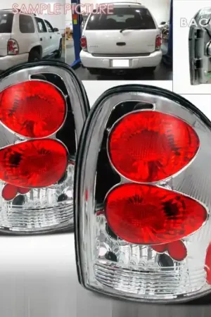 Best Seller Dodge Caravan Spec-D Altezza Taillights - Chrome - LT-CAR96-KS