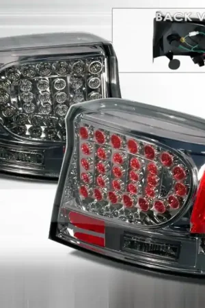 Special Offer Dodge Charger Spec-D LED Taillights - Smoke - LT-CHG05GLED-KS