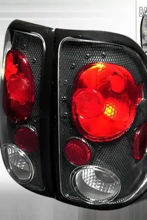 Special Offer Dodge Dakota Spec-D Altezza Taillights - Chrome - LT-DAK97CF-KS