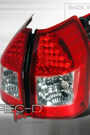 Shop Now Dodge Magnum Spec-D LED Taillights - Red - LT-MAG05RLED-KS