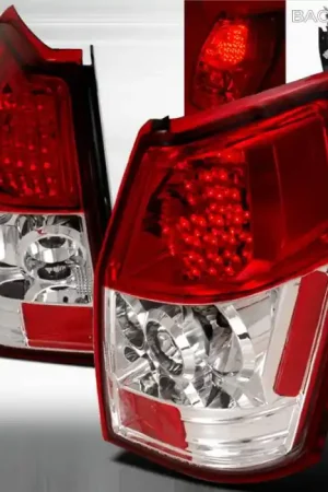 Dodge Magnum Spec-D LED Taillights - Red - LT-MAG05RLED-TM Limited Time