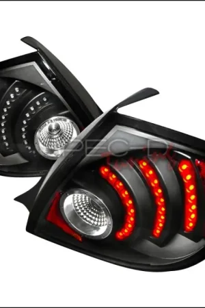 Dodge Neon Spec-D LED Taillights - Black - LT-NEO03JMLED-DP While Supplies Last