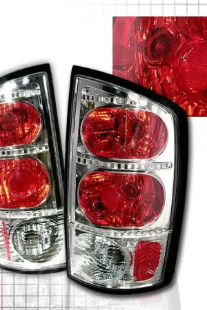 Direct From Factory Dodge Ram Spec-D Altezza Taillights - Chrome - LT-RAM02-KS
