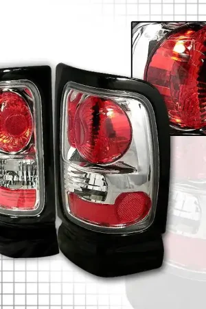 Dodge Ram Spec-D Altezza Taillights - Chrome - LT-RAM94-KS Original