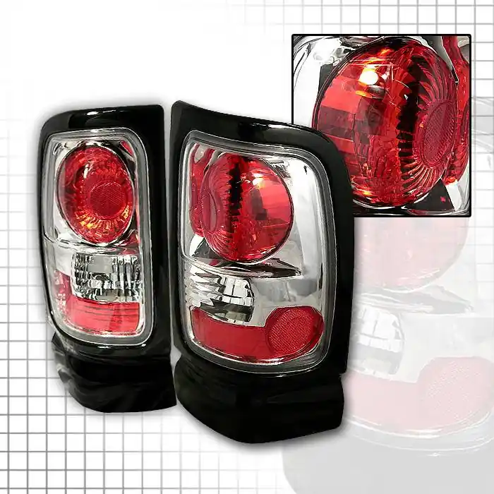 Dodge Ram Spec-D Altezza Taillights - Chrome - LT-RAM94-KS Original