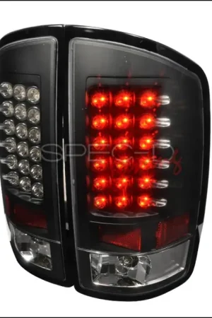Dodge Ram Spec-D LED Taillights - Black - LT-RAM02JMLED-TM Today Only