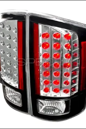 Place Order Dodge Ram Spec-D LED Taillights - Black - LT-RAM07JMLED-KS