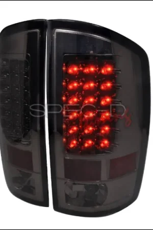 Weekend Sale Dodge Ram Spec-D LED Taillights - Smoke - LT-RAM02GLED-TM