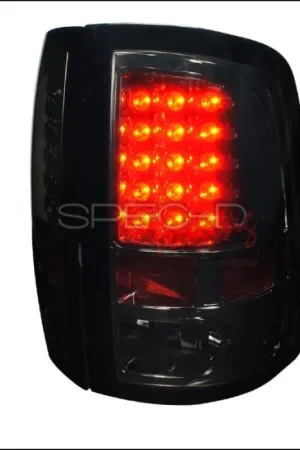 Dodge Ram Spec-D LED Taillights - Smoke Lens - LT-RAM09GLED-TM Clearance