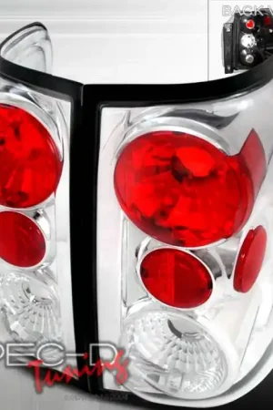 Low Price Ford Expedition Spec-D Altezza Taillights - Chrome - LT-EPED03-TM