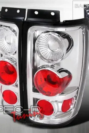 Ford Expedition Spec-D Altezza Taillights - Chrome - LT-EPED97-TM Money Back Guarantee