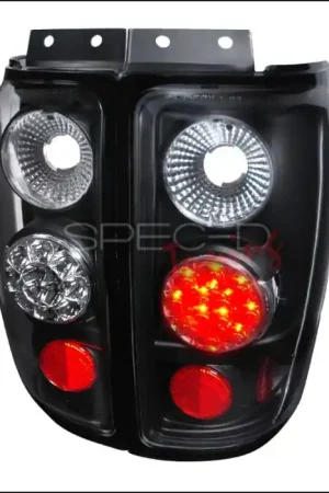 Super Sale Ford Expedition Spec-D LED Taillights - Black - LT-EPED97JMLED-TM
