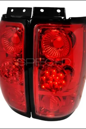 Ford Expedition Spec-D LED Taillights - Red - LT-EPED97RLED-TM Must Have