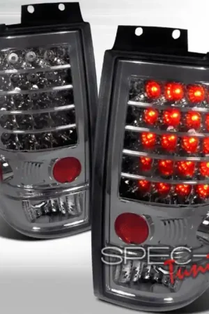 Ford Expedition Spec-D LED Taillights - Smoke - LT-EPED97GLED-KS Handmade