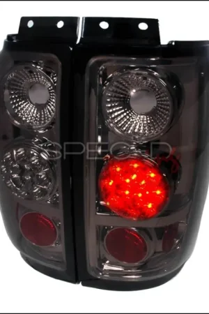 Fresh Stock Ford Expedition Spec-D LED Taillights - Smoke - LT-EPED97GLED-TM
