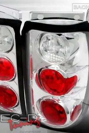 Ford Explorer Spec-D Altezza Taillights - Chrome - LT-EPOR95-TM Super Sale