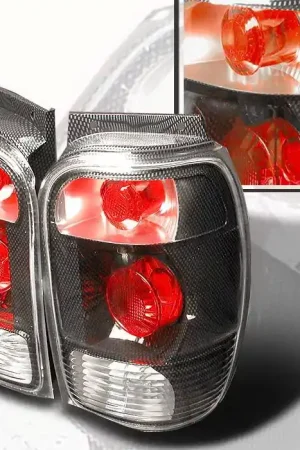 Ford Explorer Spec-D Altezza Taillights - Chrome - LT-EPOR98CF-KS Original