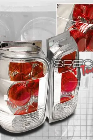 Ford Explorer Spec-D Altezza Taillights - Chrome - LT-EPOR98-KS Clearance