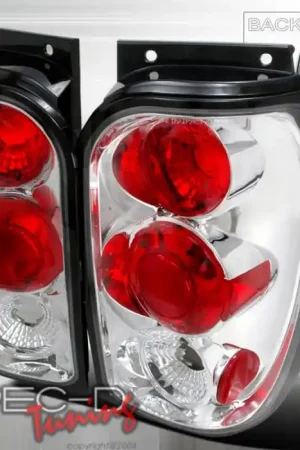 Professional Grade Ford Explorer Spec-D Altezza Taillights - Chrome - LT-EPOR98-TM
