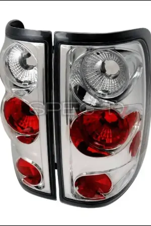 Modern Ford F150 Spec-D Altezza Taillights - Chrome - LT-F15004-TM