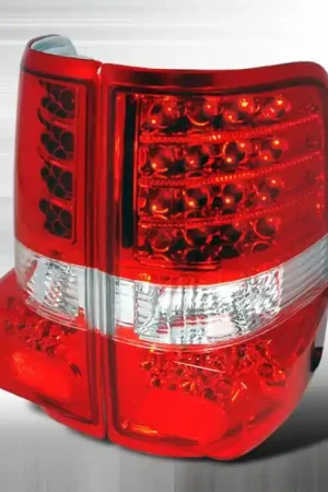 Buy Online Ford F150 Spec-D LED Taillights - Red - LT-F15004RLED-KS