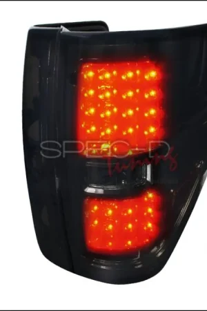 Ford F150 Spec-D LED Taillights - Smoke - LT-F15009GLED-TM Bulk Order