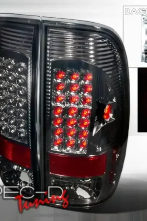 Direct From Factory Ford F150 Spec-D LED Taillights - Smoke - LT-F15097GLED-APC
