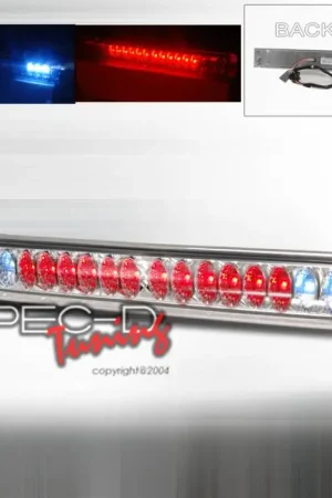 Ford F150 Spec-D LED Third Brake Lights - Chrome - LT-F15097RBCLED-CY Modern