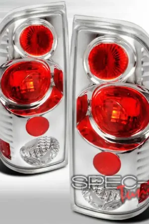 Last Chance Ford F250 Spec-D Altezza Taillights - Chrome - LT-F15097V2-KS