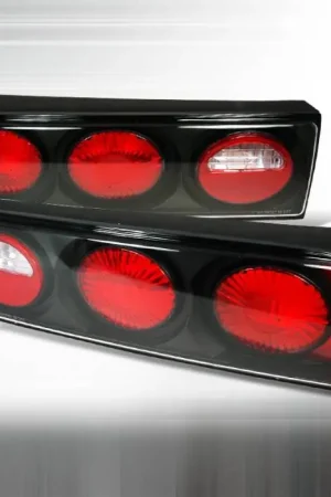 Ford Mustang Spec-D Altezza Taillights - Black - LT-MST87JM-APC Modern