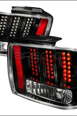 Brand New Ford Mustang Spec-D LED Taillights - Black - LT-MST99JMLED-DP