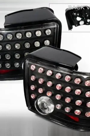 Ford Mustang Spec-D LED Taillights - Black - LT-MST99JMLED-KS Hot Picks