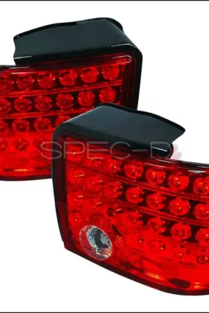 Ford Mustang Spec-D LED Taillights - Red - LT-MST99RLED-KS Original