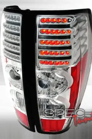 GMC Canyon Spec-D LED Taillights - Chrome - LT-COL04CLED-DP Price Drop
